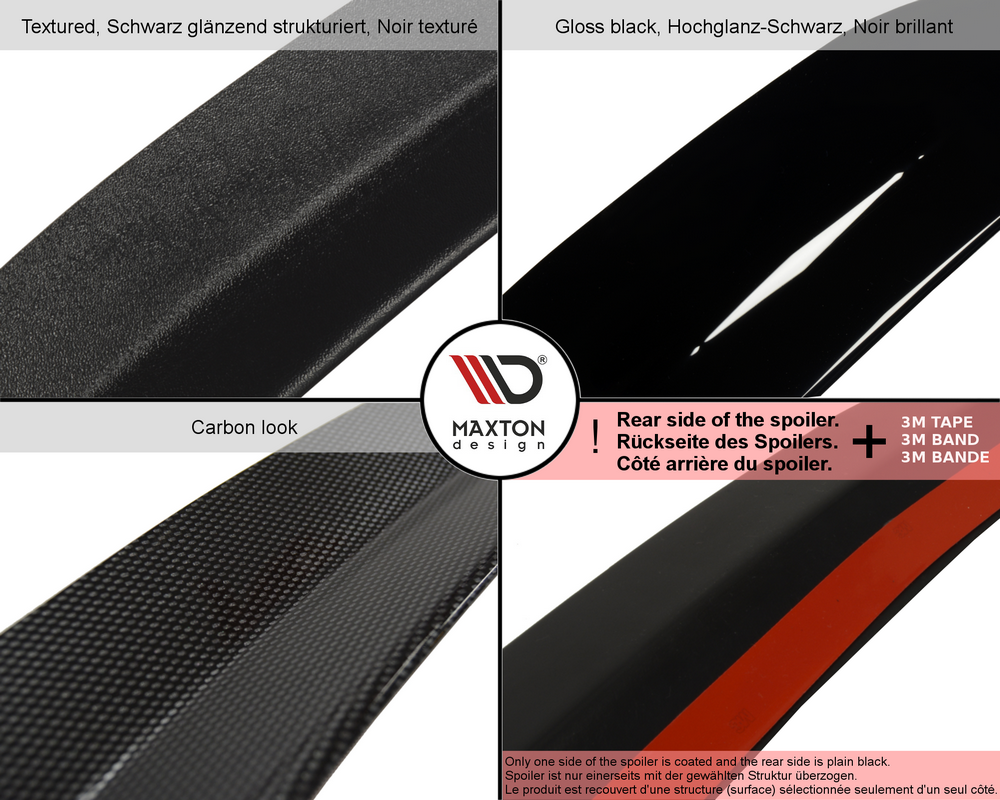 SPOILER CAP FOR BMW X6 F16 MPACK - Image 3